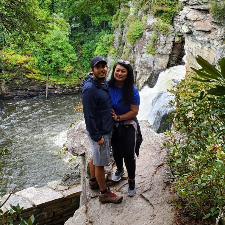 Hiking away to Linville Falls