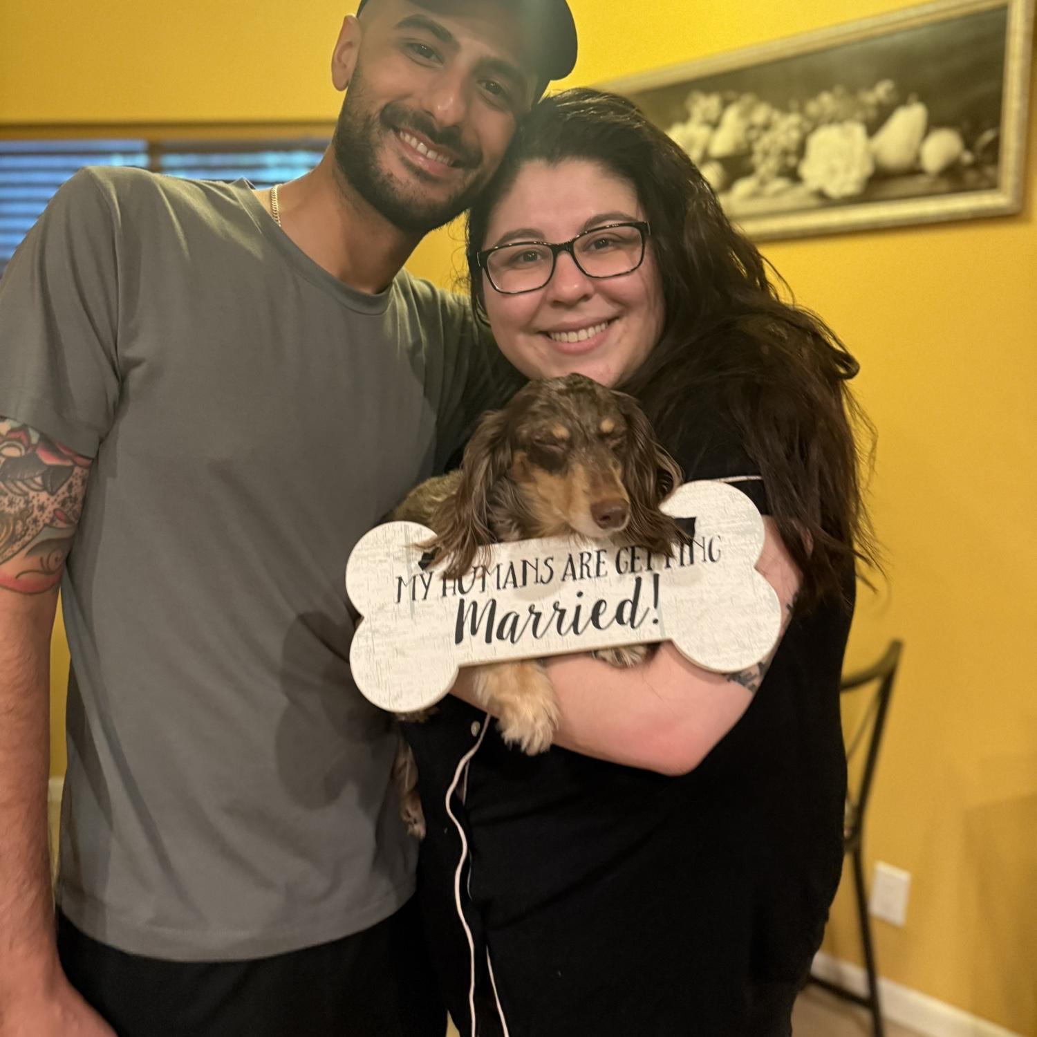Belle is so excited!