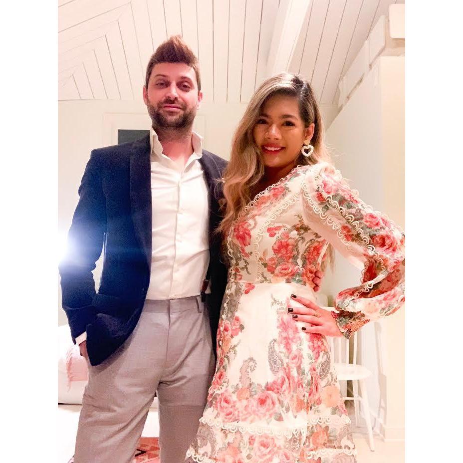 November, 2019: the night before our engagement