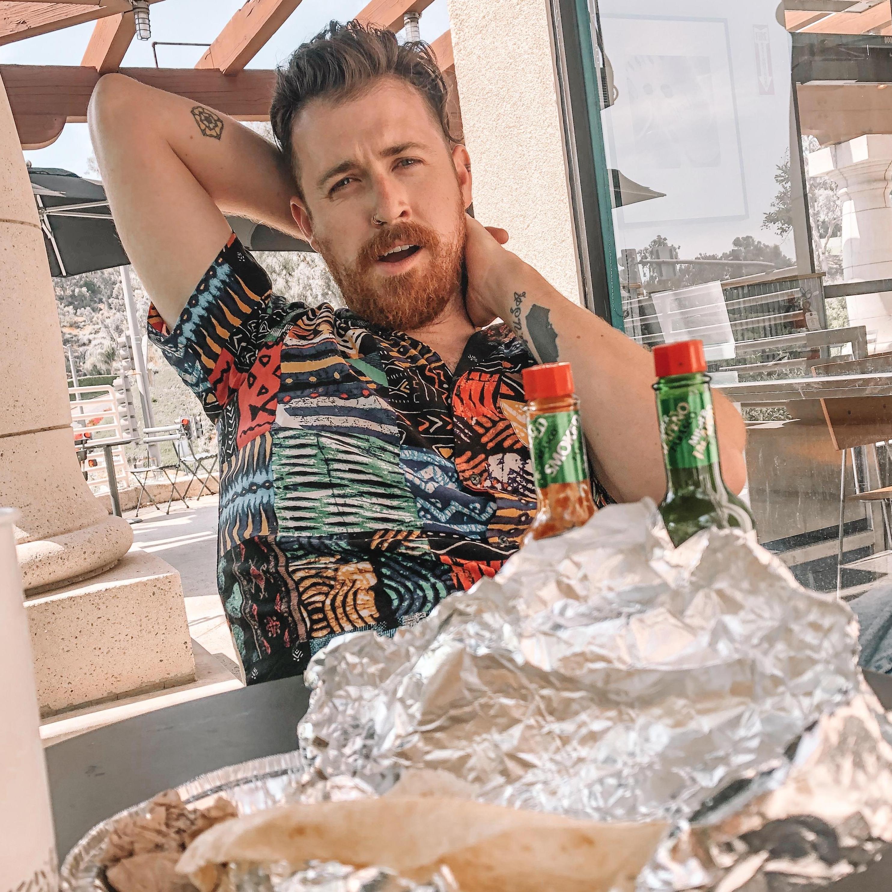On a burrito date.