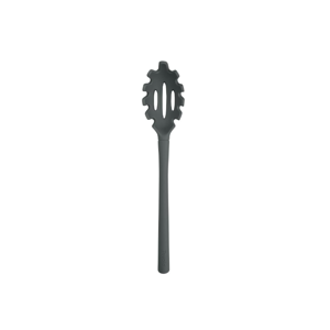 Tovolo Pasta Claw Spaghetti Spoon Scoop Charcoal Gray Silicone Pasta Spoon with Teeth, BPA Free Silicone Pasta Fork for Serving Spaghetti Linguine and Noodles, Heat Safe Pasta Serving Spoon