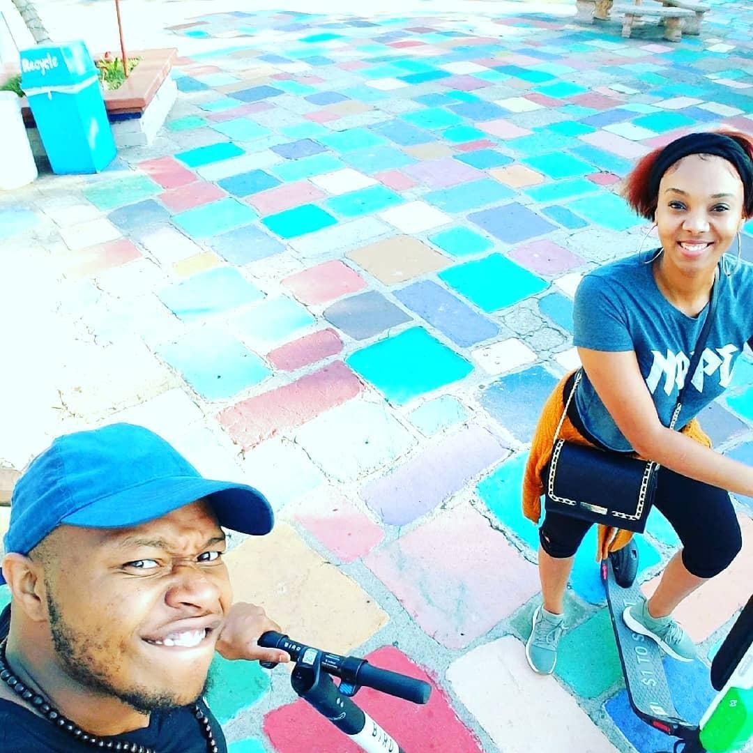 Scooting around San Diego, CA