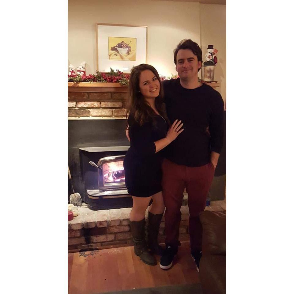 Exactly a year after our first kiss - NYE 2016.