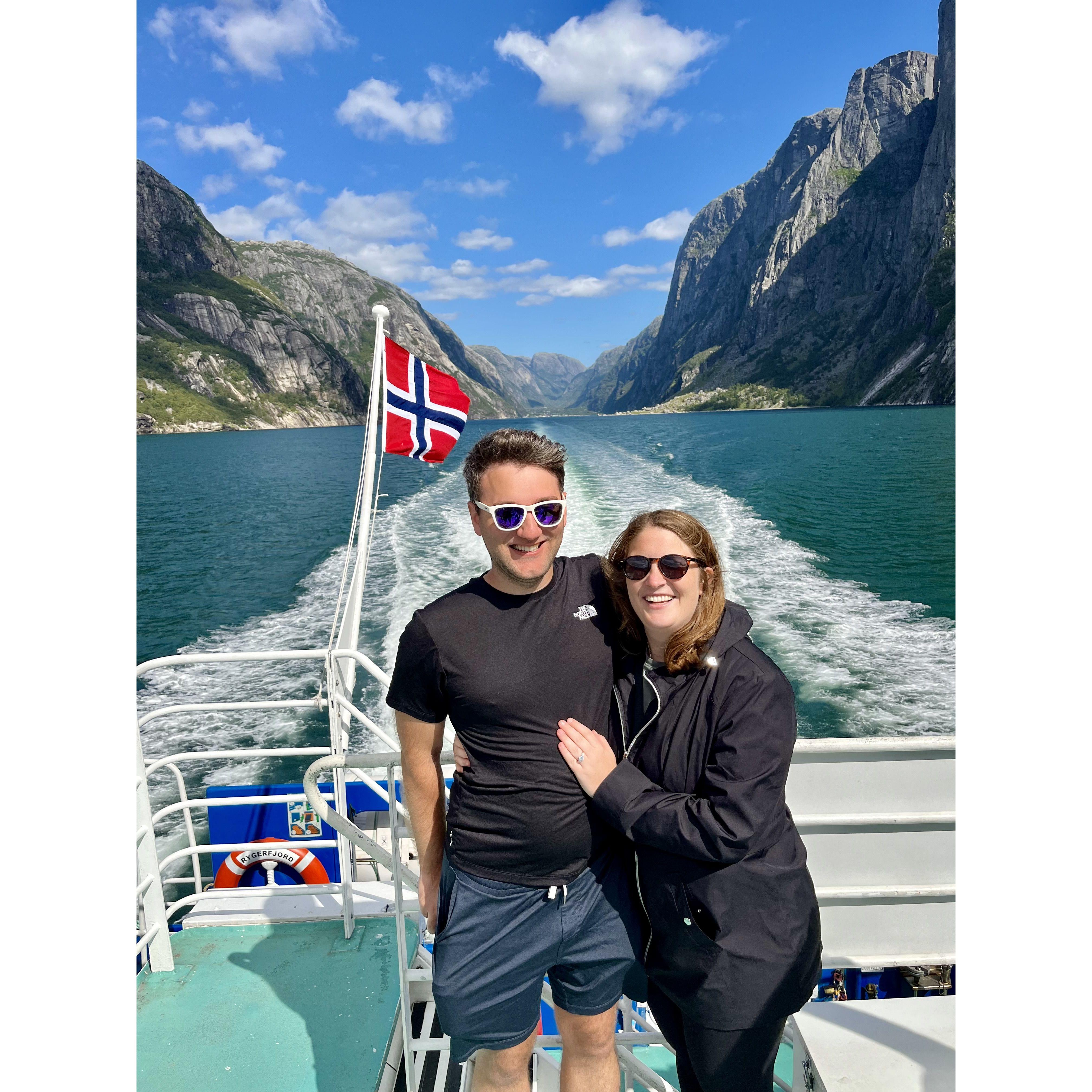 On a Fjord in Norway