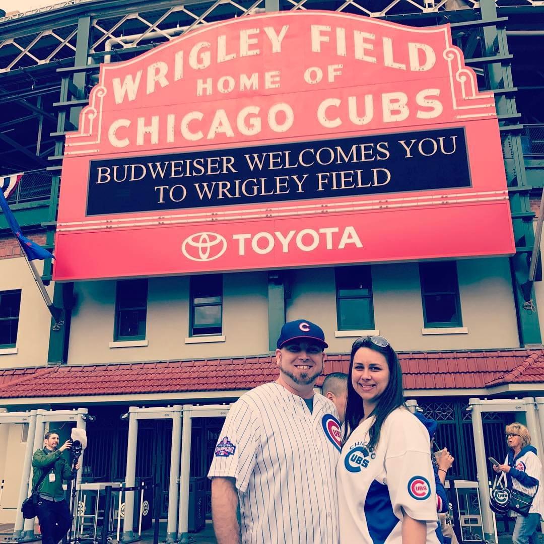 In 2016 (still) We decided to head back to Nebraska to be close to 3 new nephews! The Cubs also won the world series (woo!) so in 2017 we made our way to Chicago for Opening Day.