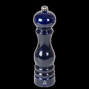 Manual Pepper Mill in Wood, u'Select, Blue Gloss, 22 cm - 8.75 in
