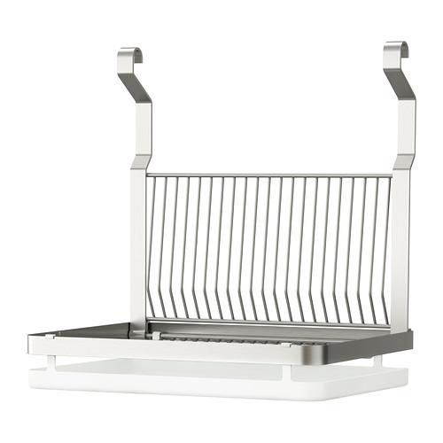 GRUNDTAL Dish drainer, stainless steel
