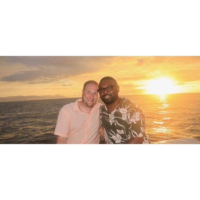 Our 1st beach together. In 2024, we got to see Puerto Vallarta, Mexico together.