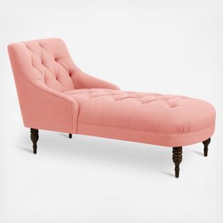 Tufted Slope Arm Chaise