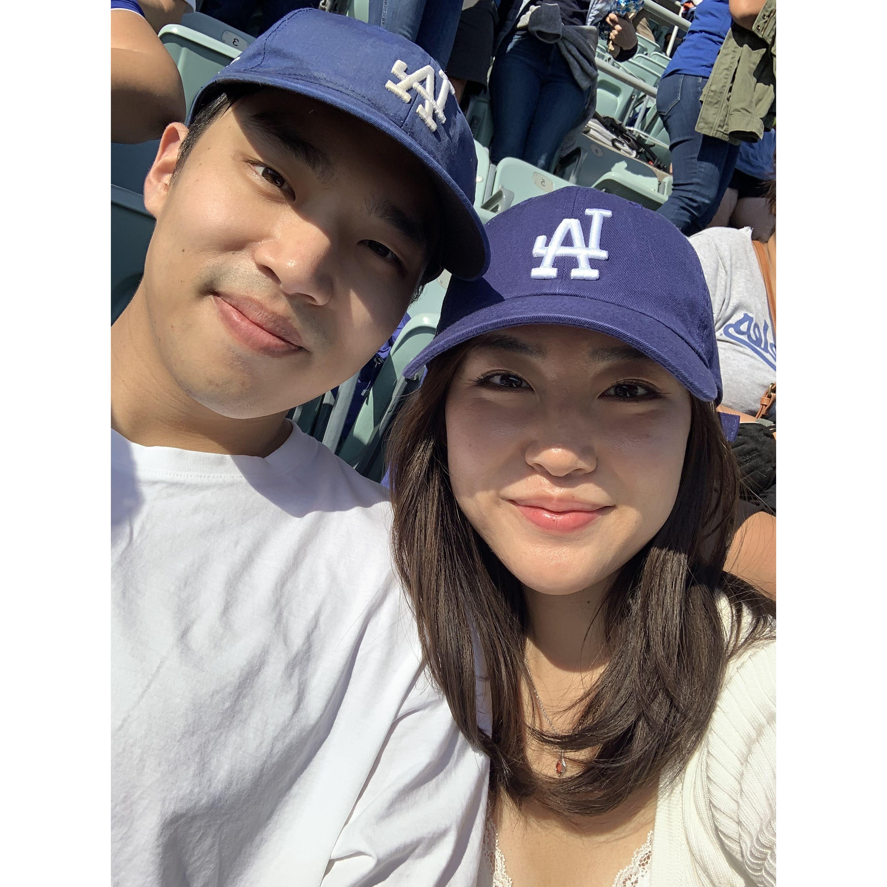 Our First Dodgers Game