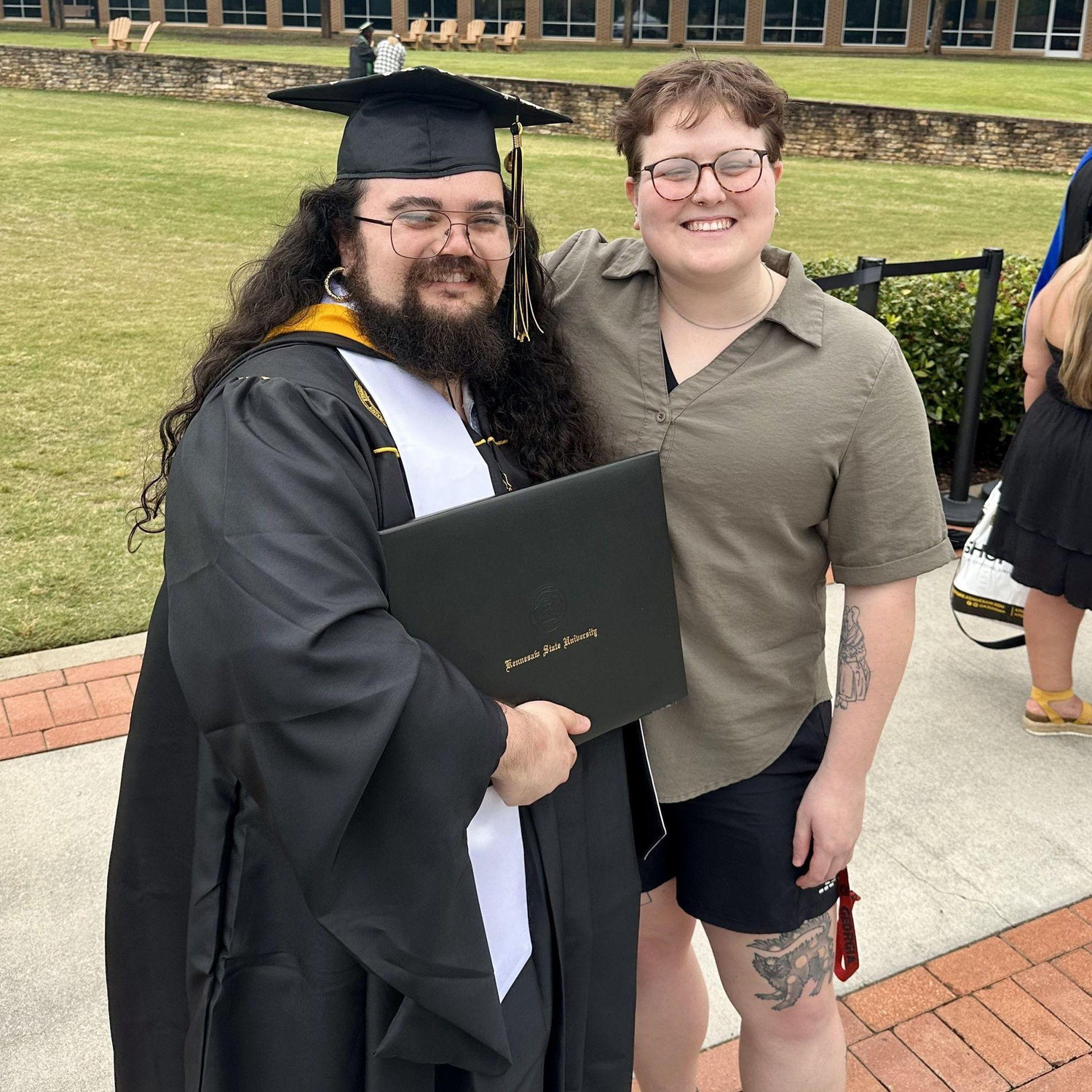 Nick gets his Masters!