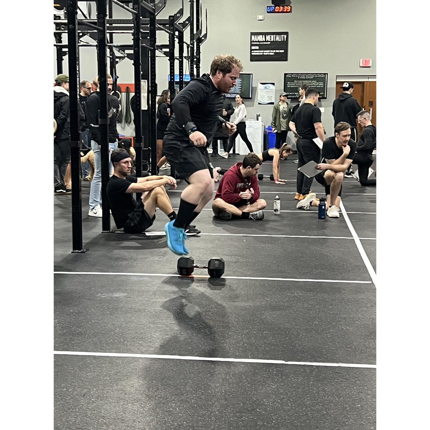 Richard likes to lift heavy things