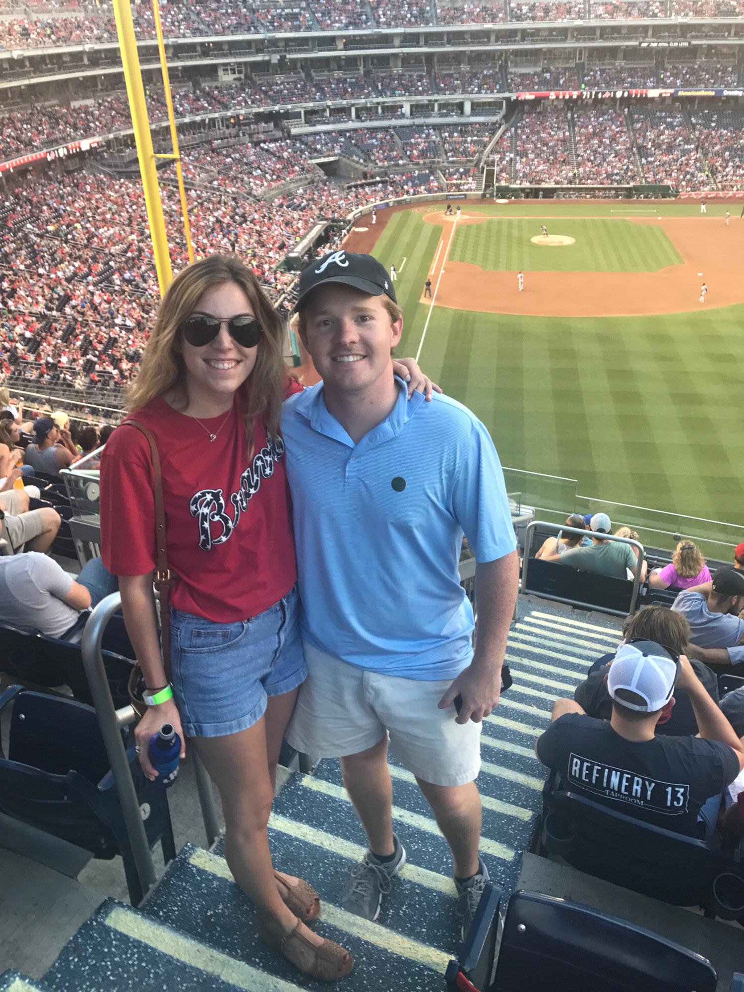 Watching the Braves play at Nationals Stadium, 2018!