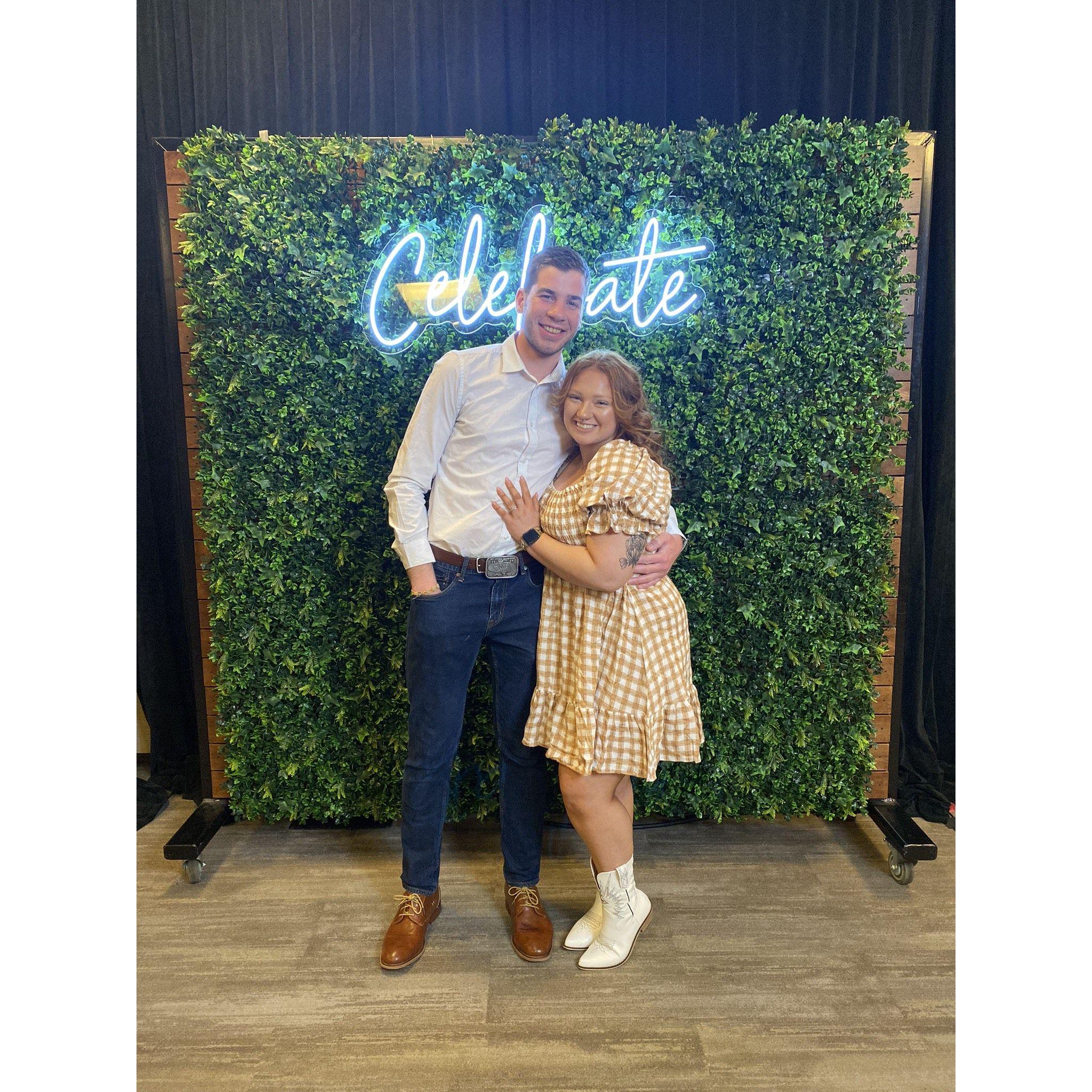 April 2022, Our first Easter service together