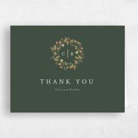 Green Wedding Thank You - Florentina Landscape