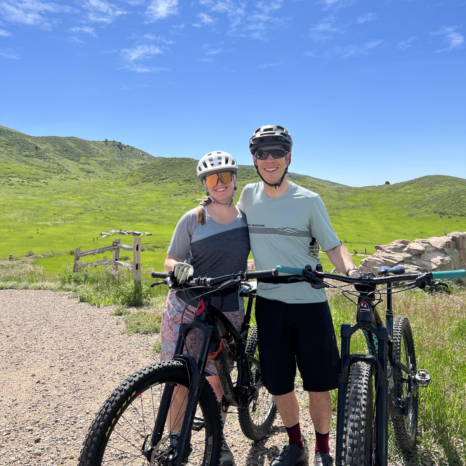 Mountain biking in Golden - 2023
