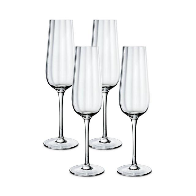 Villeroy & Boch Rose Garden Flute, Set of 4