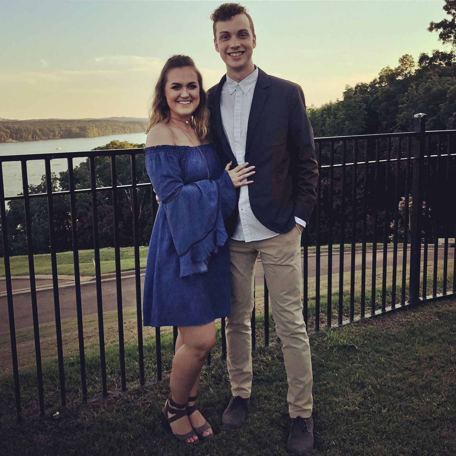 At a friend's wedding, dreaming about our wedding!