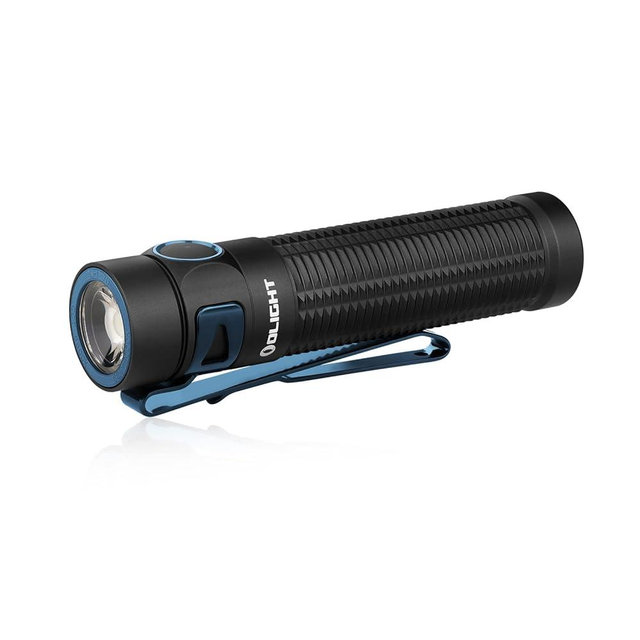 OLIGHT Baton3 Pro 1500 Lumens EDC Rechargeable Flashlights with MCC3, Compact Pocket Flashlight with L-Shape Stand and High Performance LED for Camping and Emergency(Cool White Light: 5700~6700K)