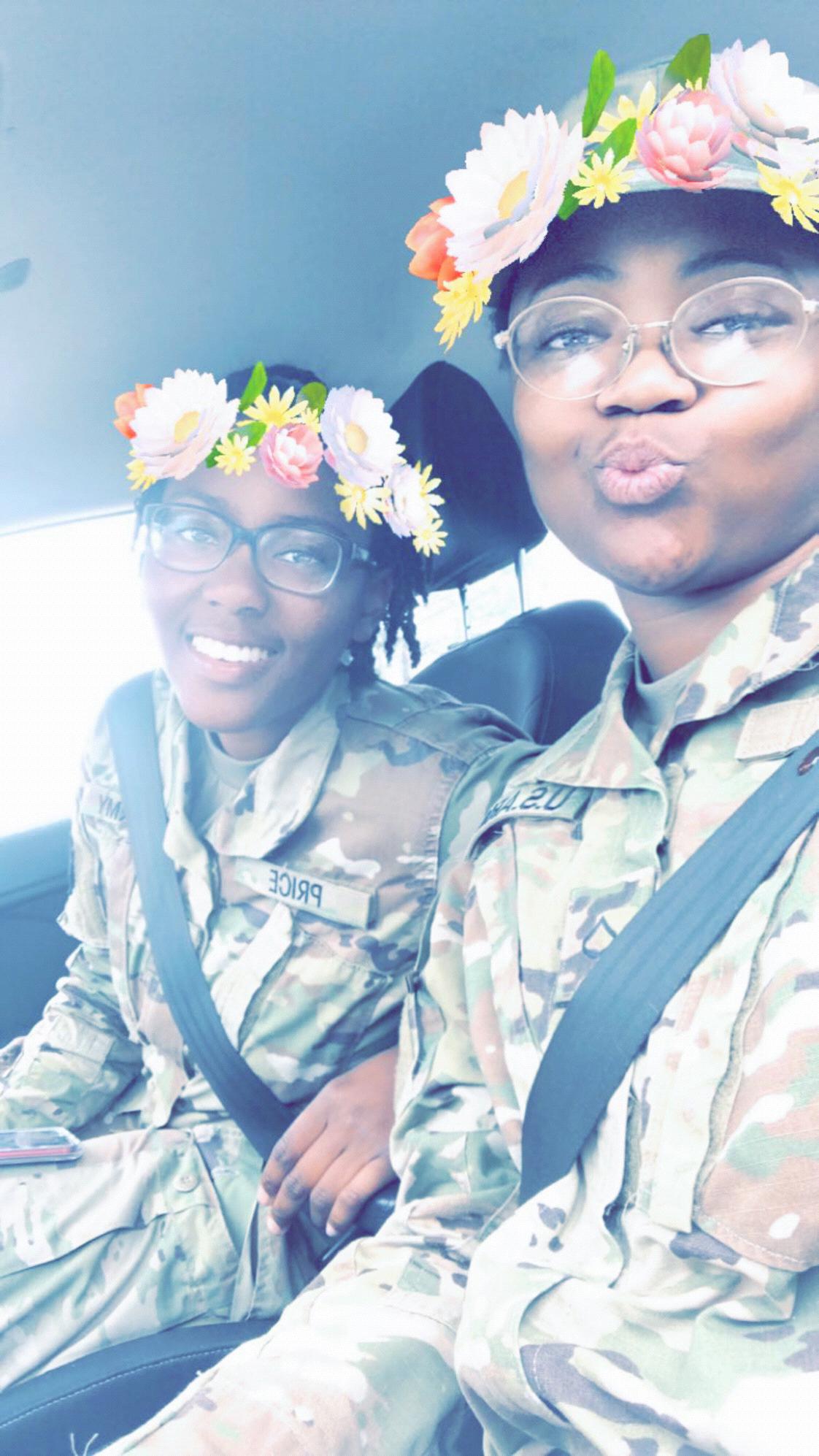 14 May 2018
Meeting up for my annual training on Dominique's base, Fort Stewart.