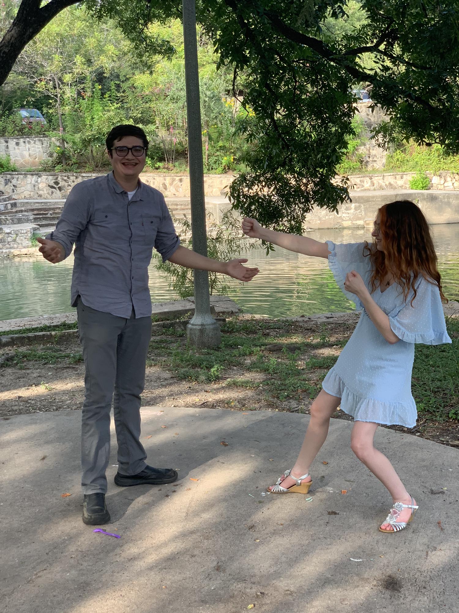 Engagement shoot
Come at me bro!
photo: Genevieve