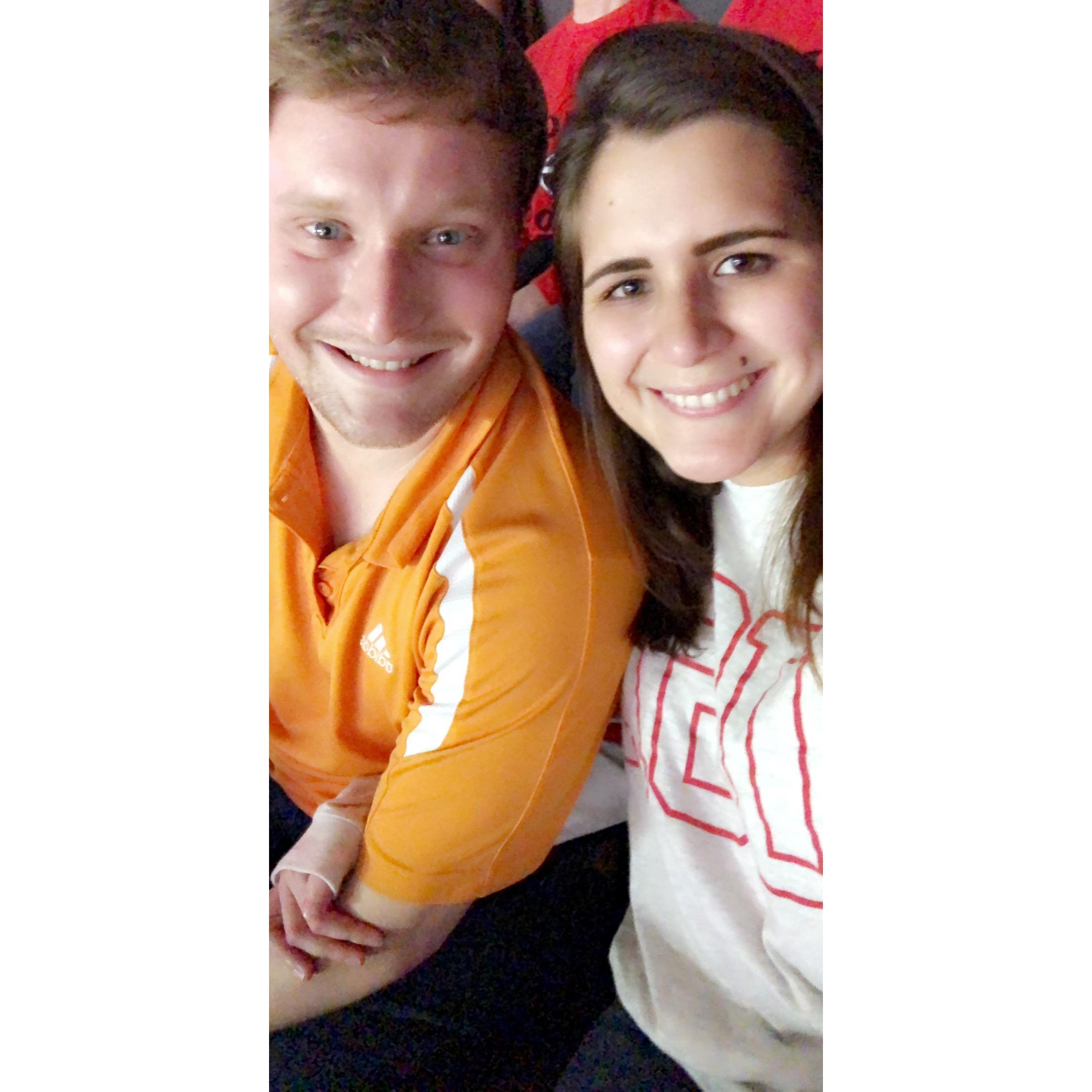 Our 1st rivalry game - UT vs UGA