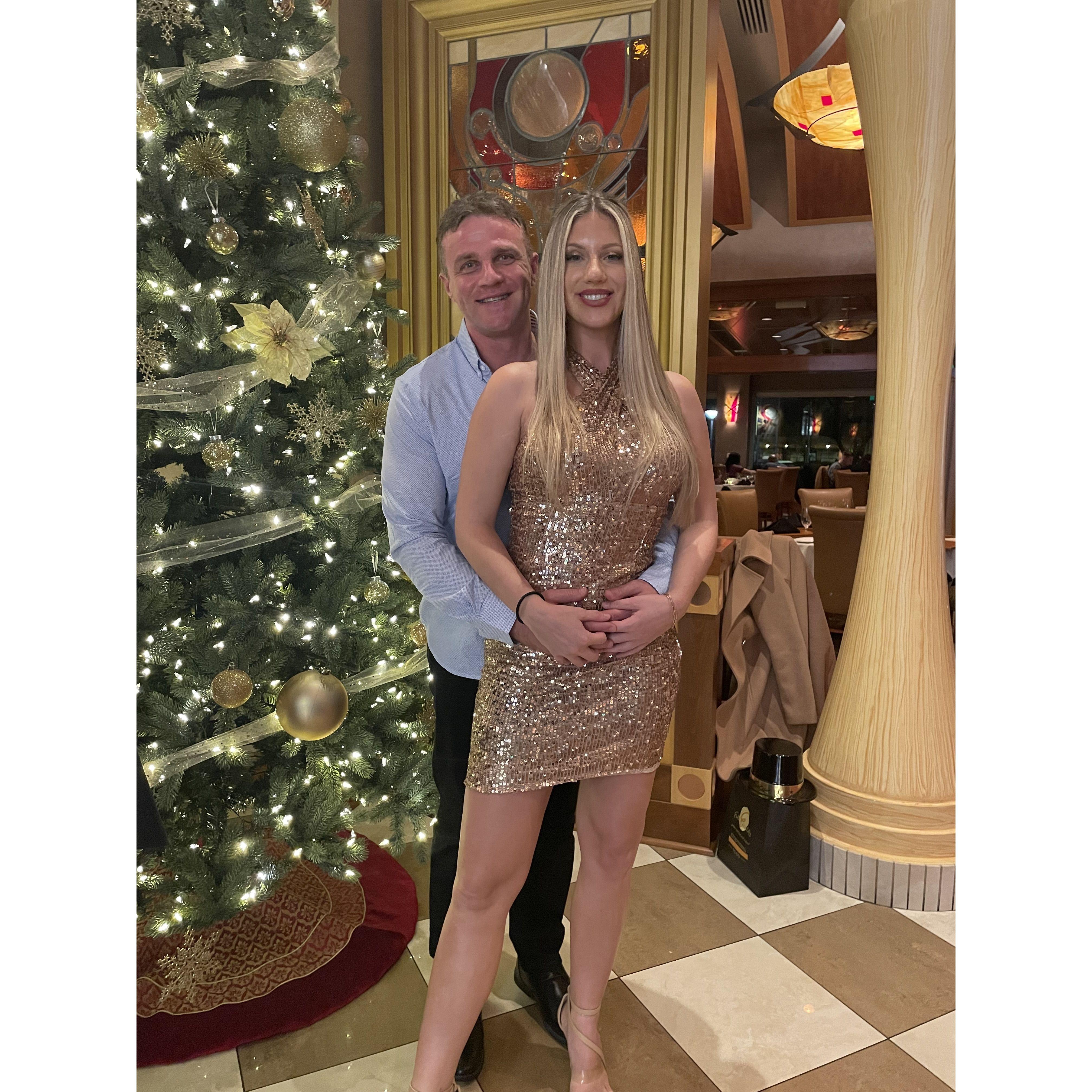 New Year's dinner at Eddie Merlot's