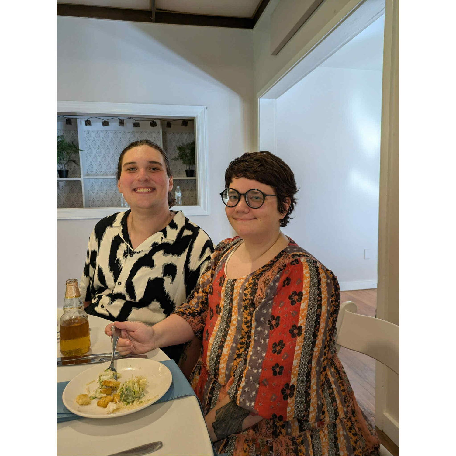 We were attending Olive's cousin's wedding in Maryland.