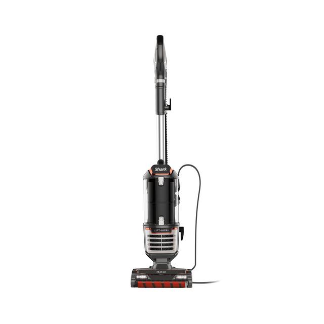 Shark DuoClean Upright Vacuum for Carpet and Hard Floor Cleaning with Lift-Away Hand Vacuum, HEPA Filter, and Anti-Allergy Seal (NV771), Black/Red