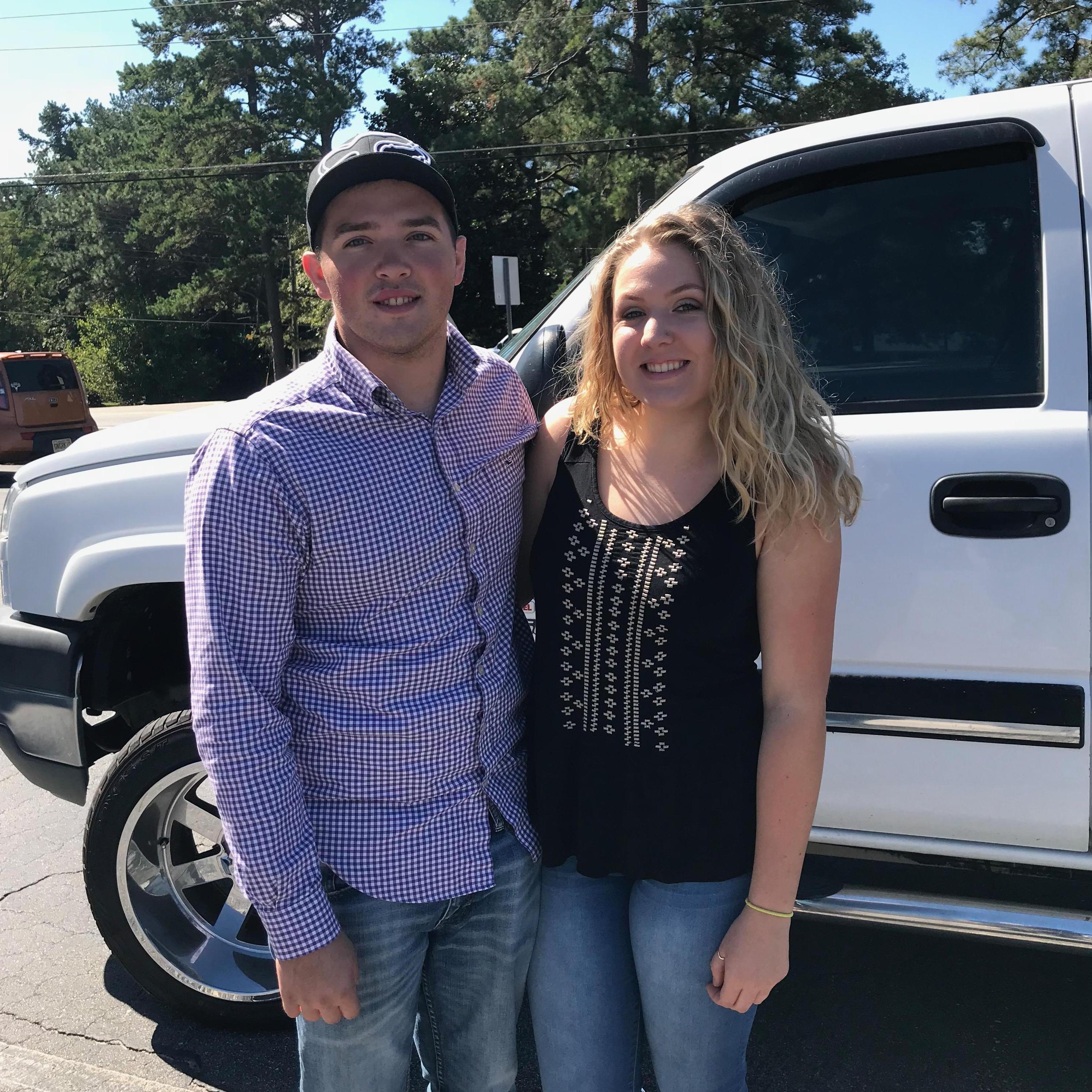 Our first time at church as a couple
