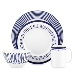 kate spade new york Charlotte Street™ East Dinnerware Collection in Indigo