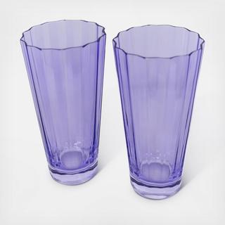 Estelle Sunday High Ball Glass, Set of 2