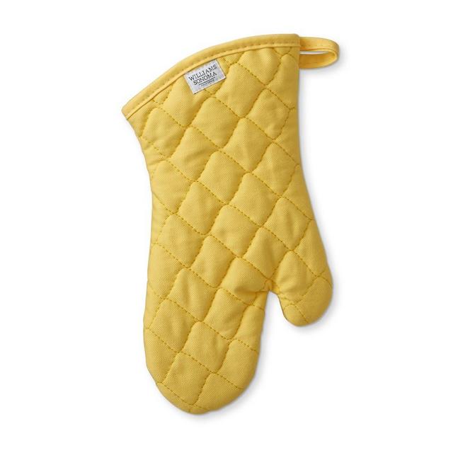 Williams Sonoma Solid Oven Mitt, Lemon Yellow