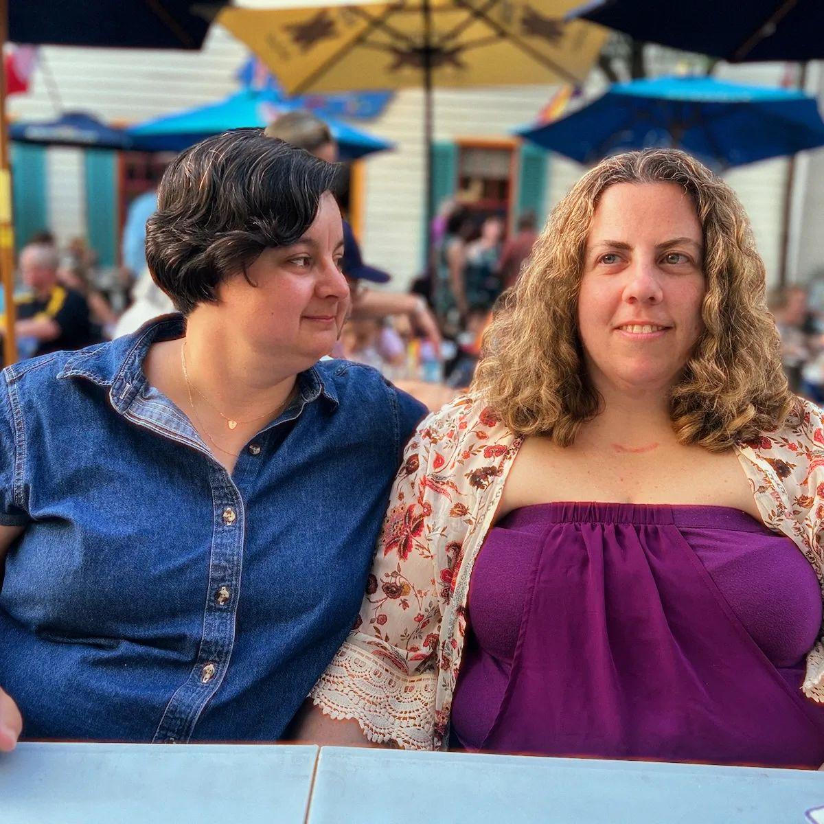 a recent night out with friends