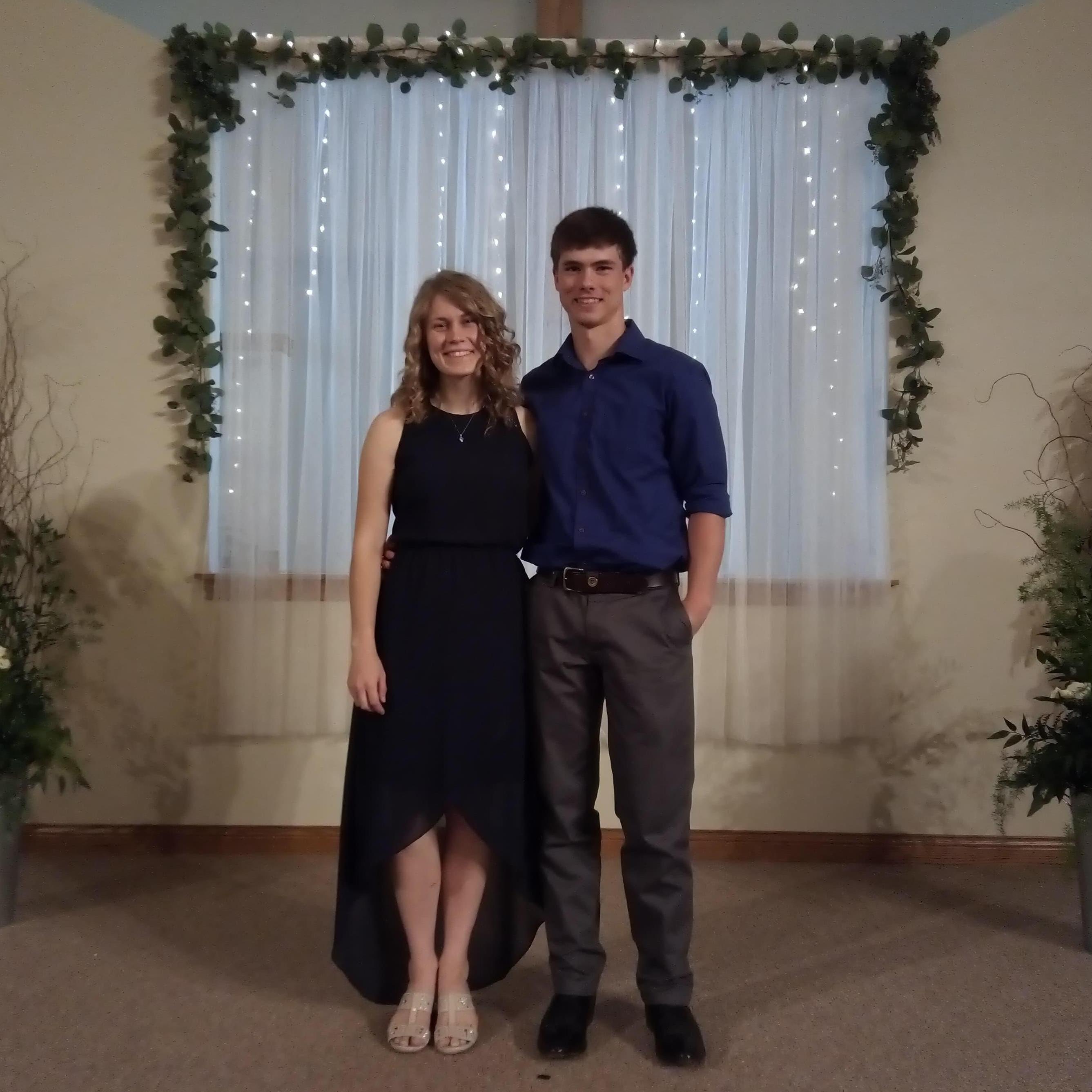 2019- Together at David and Hannah Dahl's July Wedding.