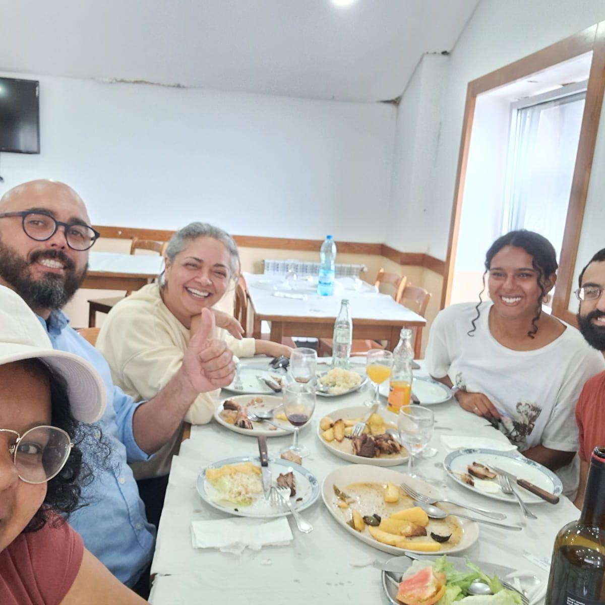 When Dom came to visit my family for the first time in 2022