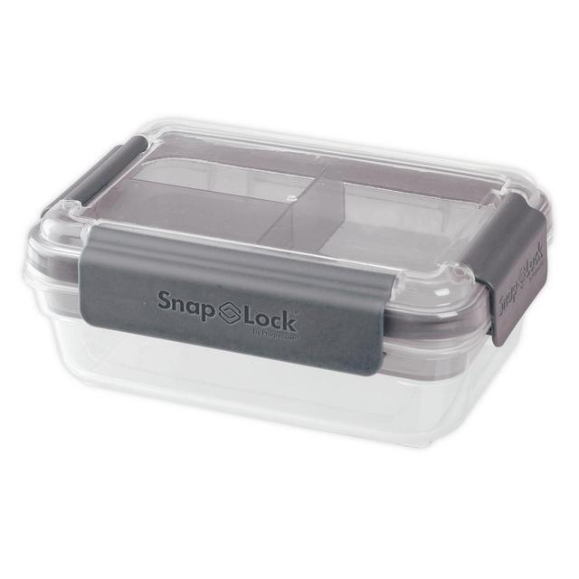 Progressive® Snaplock 4-Cup Bento-To-Go Container in Grey