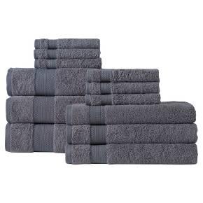 Product description page - Chloe Bath Towel Set 12pc - Makroteks®