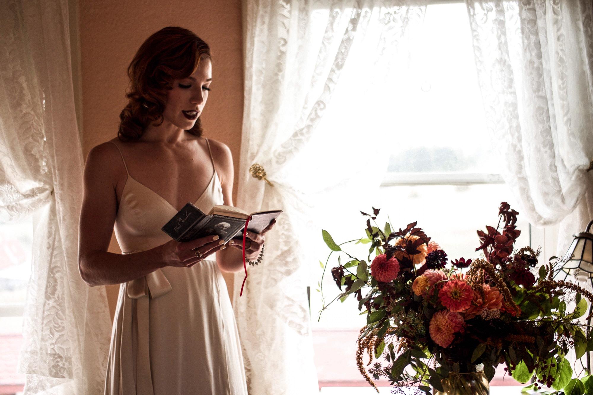 Practicing her vows