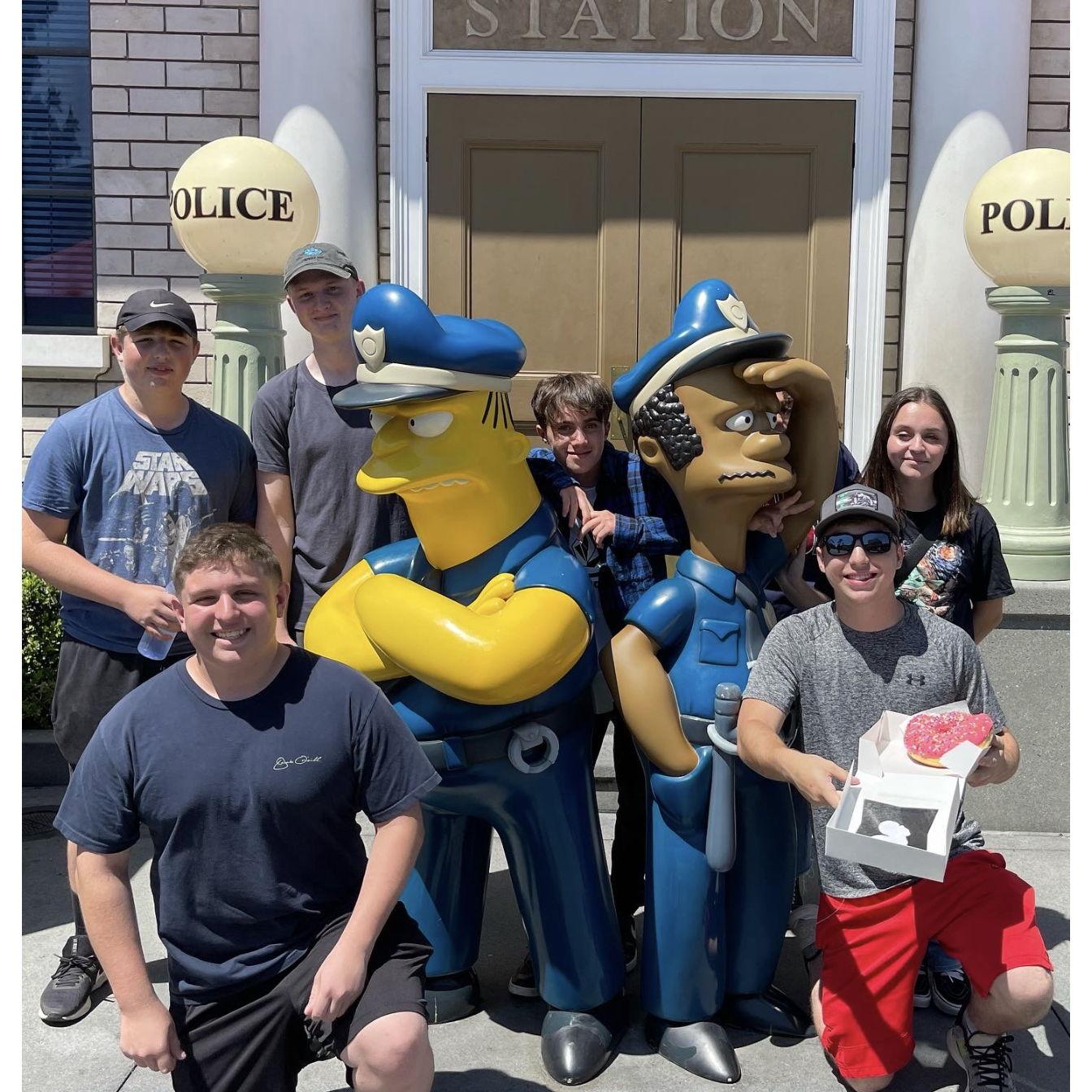 part of the early years at Hollywood studios together as friends.  really we were just friends...I'm serious.