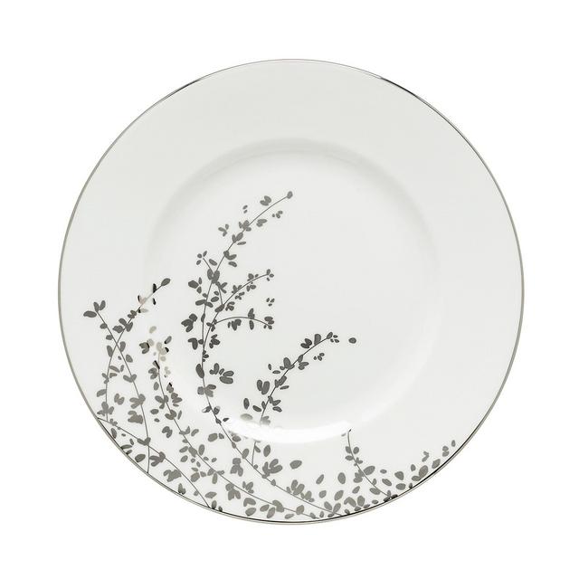 kate spade new york Gardner Street Platinum Dinner Plate