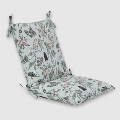 Birds & Butterflies Outdoor Chair Cushion Blue - Opalhouse&#153;