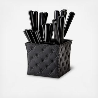 Provence 20-Piece Flatware Set with Caddy, Service for 4