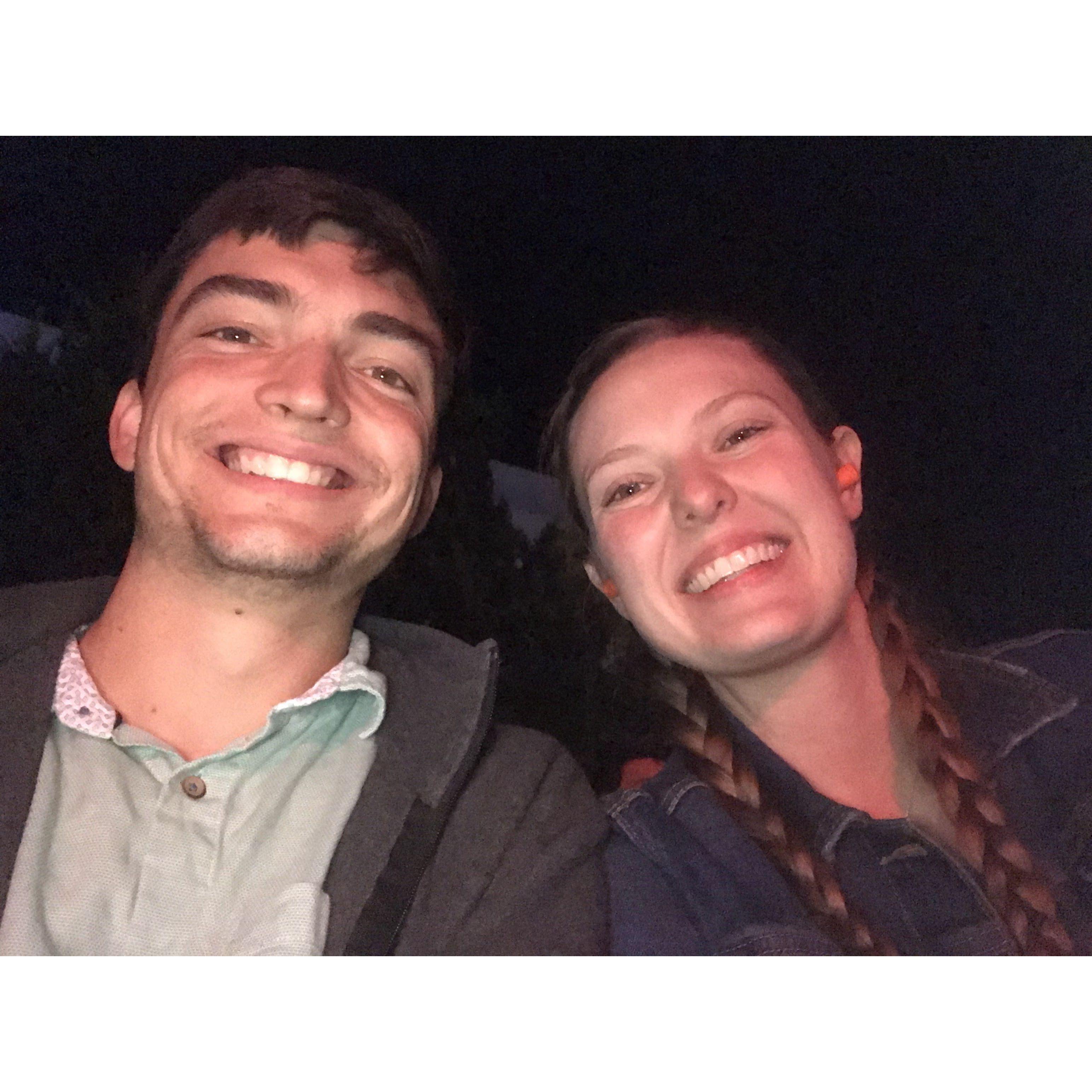 Some fun concerts have included Anderson .Paak and Khruangbin; Georgie's ear plugs are ever-present