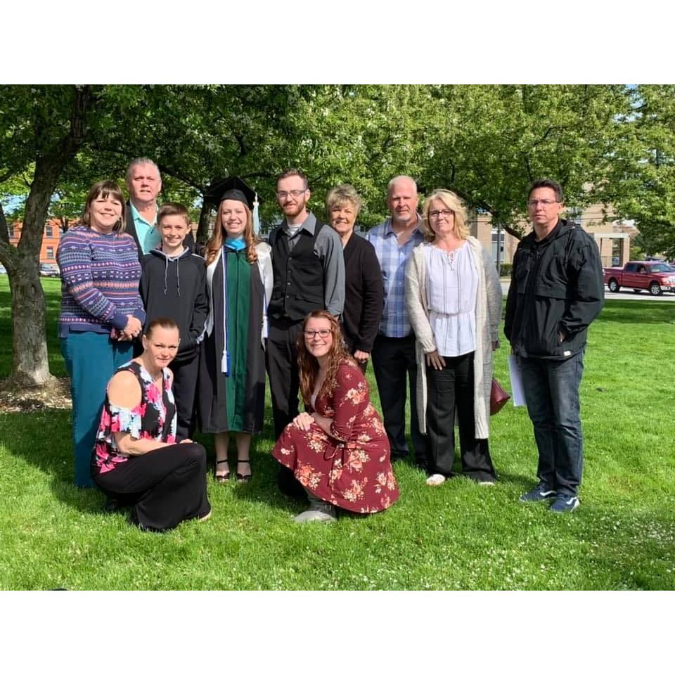 All of my amazing family who have been such a huge part of my life! So thankful for them and for how much they have helped us plan our special day!