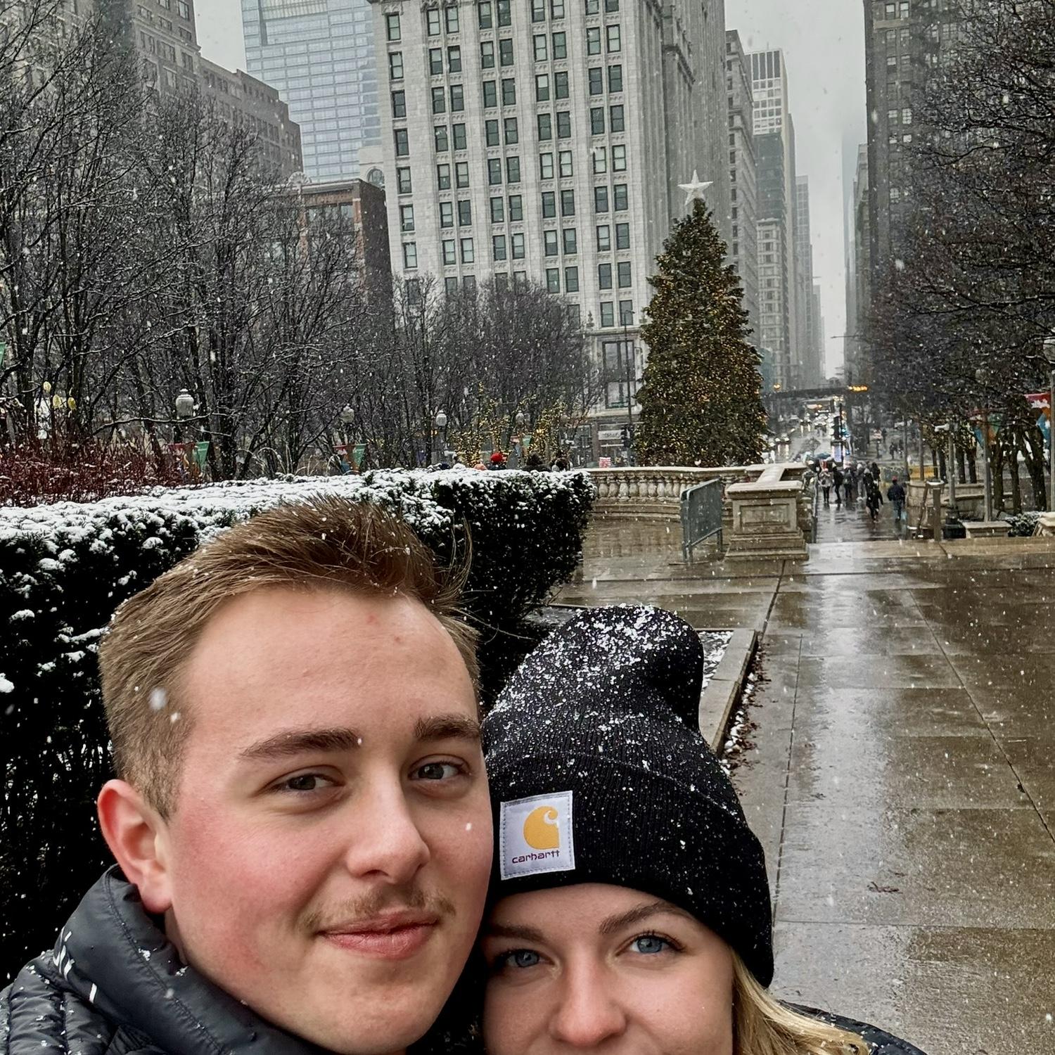 Our first New Years Eve in Chicago!