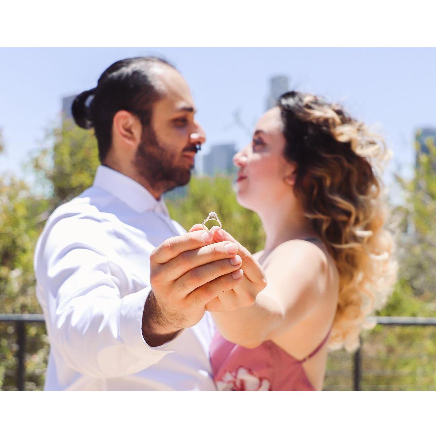 Love is what I see when I look into ur eyes.  Everyday my life is perfect because it starts and ends with you.