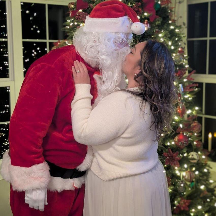 Saint Nicholas at Lauren's Family Christmas Party | December 2025 in La Plata, MD