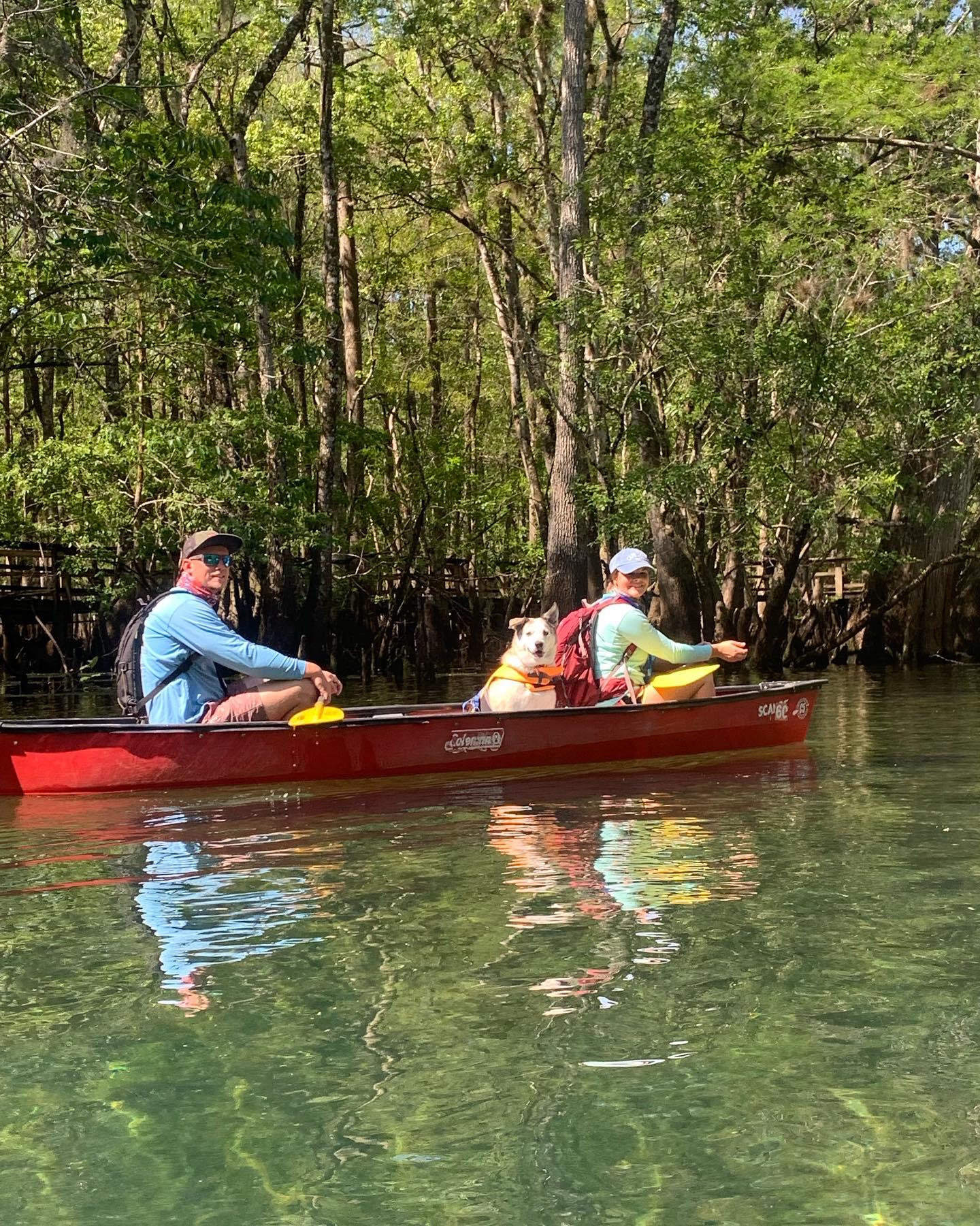 Manatee Springs camping trip
Kaia’s first time kayaking