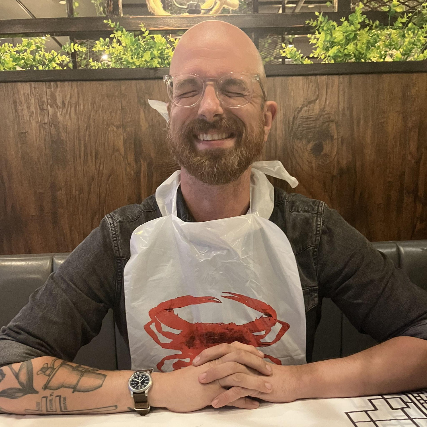Birthday seafood feastin'